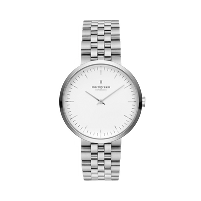 Nordgreen Infinity 32mm Silver Watch