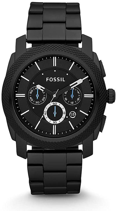 Fossil Machine Chronograph Black Stainless Steel Watch FS4552IE