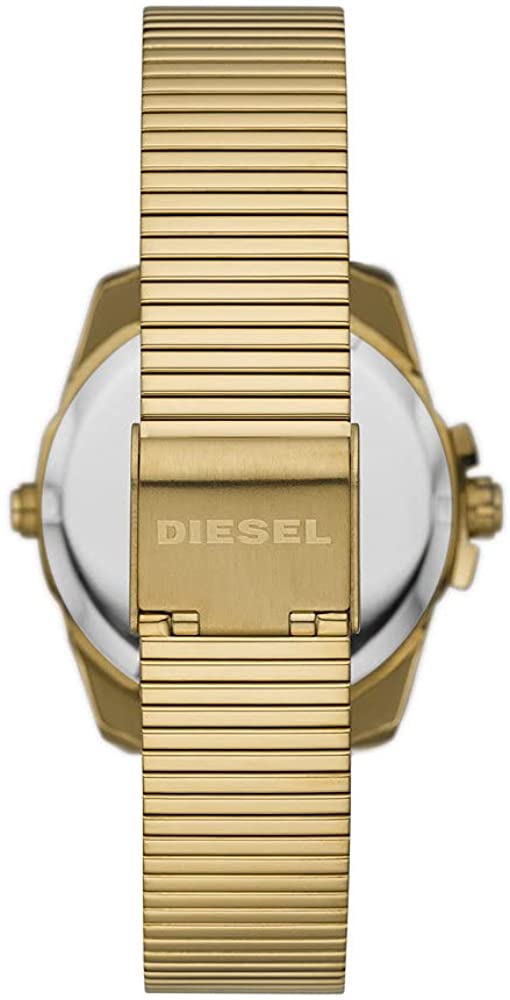 Diesel Baby Chief Digital Gold Stainless Steel Womens Watch DZ1961