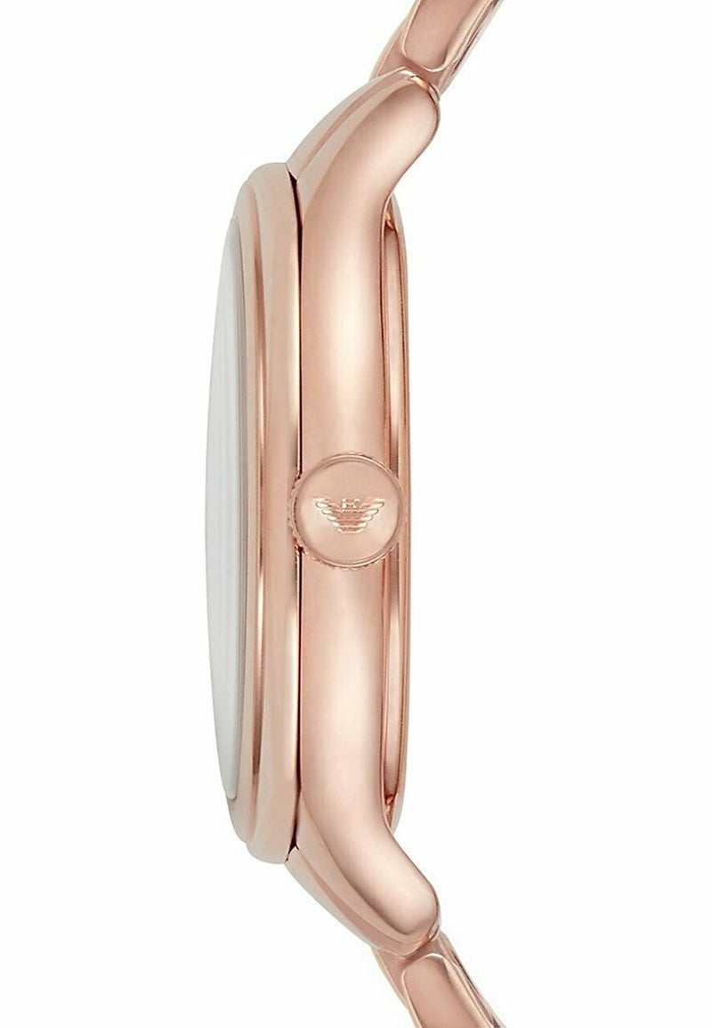 Emporio Armani Women's Rose Gold Bracelet Watch Model AR11038