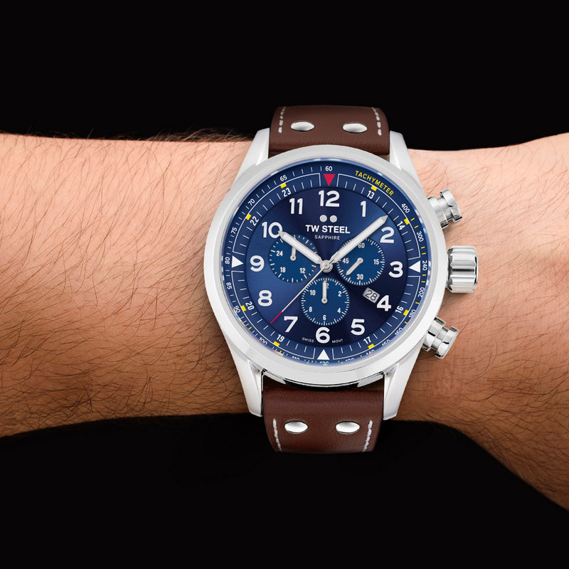 TW Steel Volante Chrono Blue Dial Watch