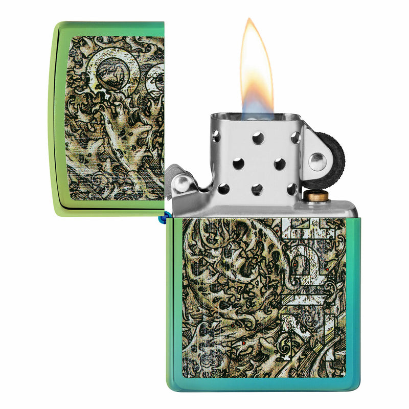 Zippo Colour Logo Teal Lighter