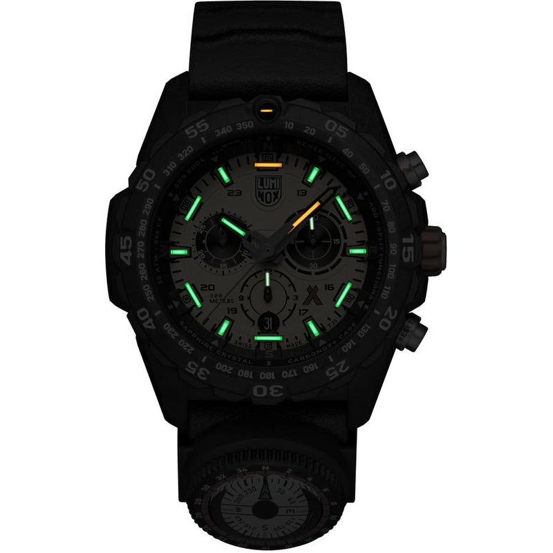 Luminox Bear Grylls Yellow Dial Black Strap Watch XB.3745