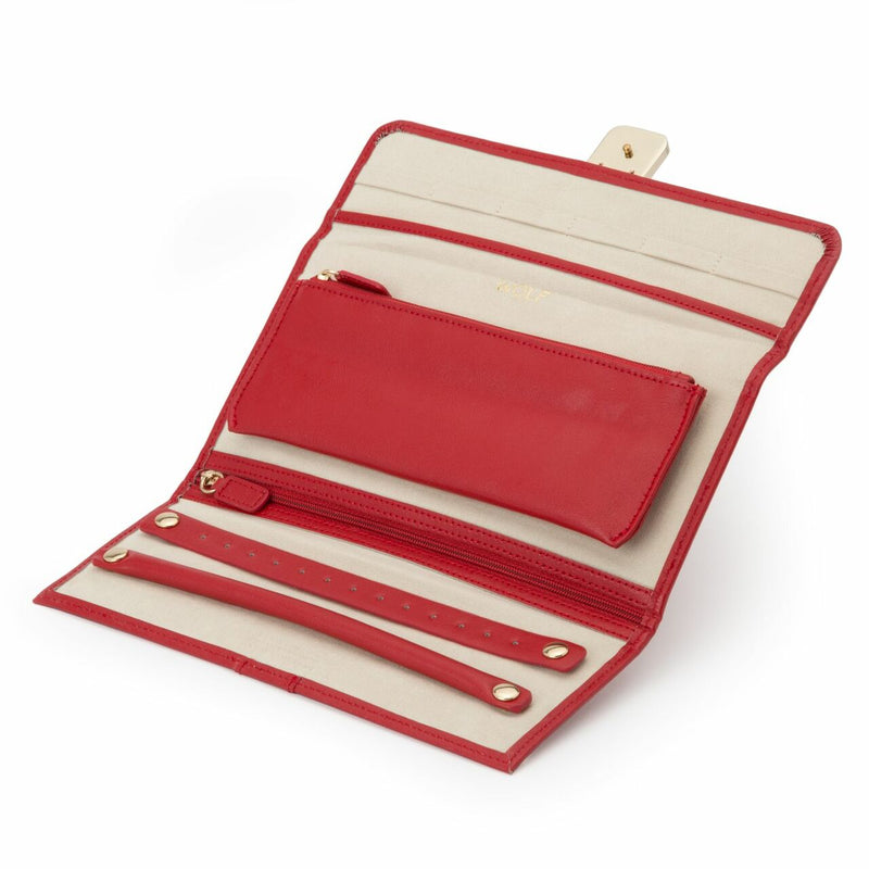 Wolf Palermo Jewellery Roll Red 213472