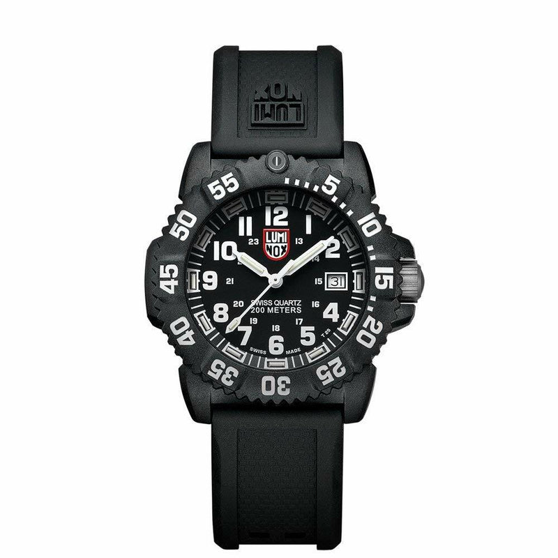 Luminox Men's Color Mark Analog Display Swiss Quartz Black Watch - 7051