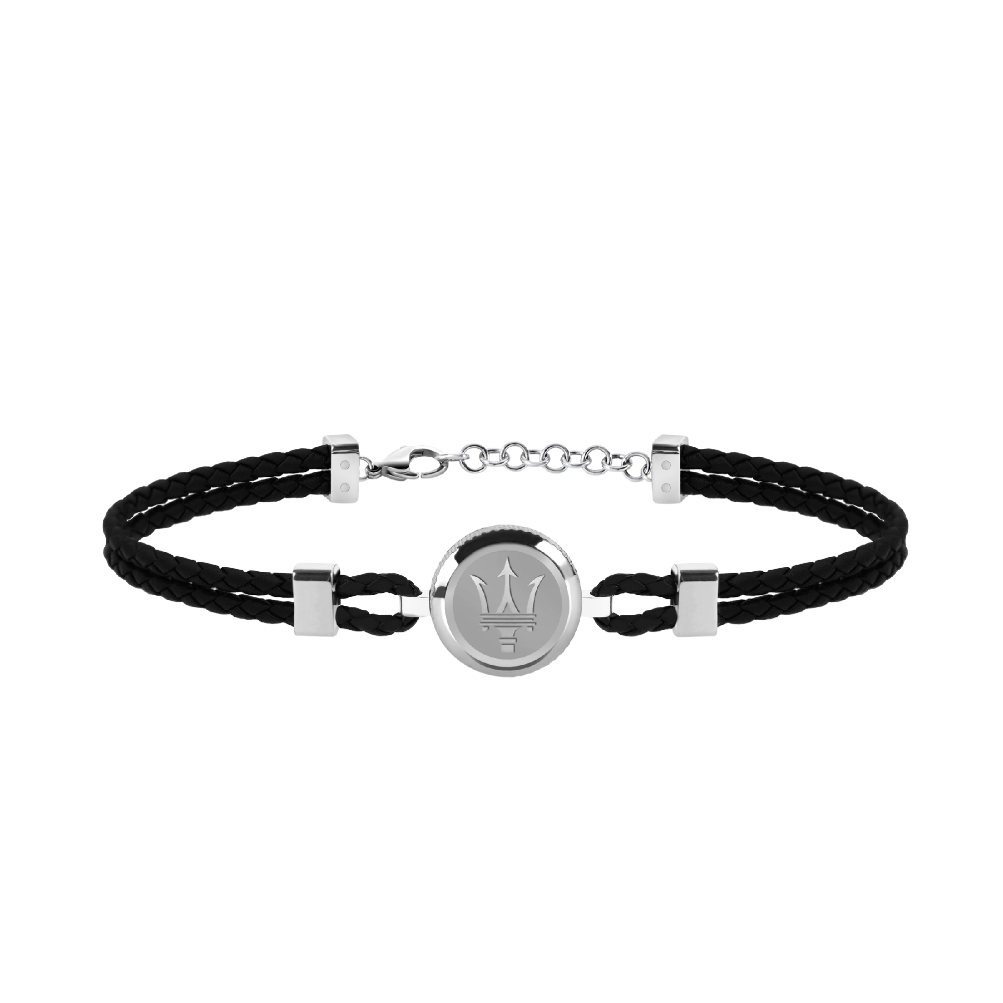 Maserati Jewels Men's Leather Bracelet