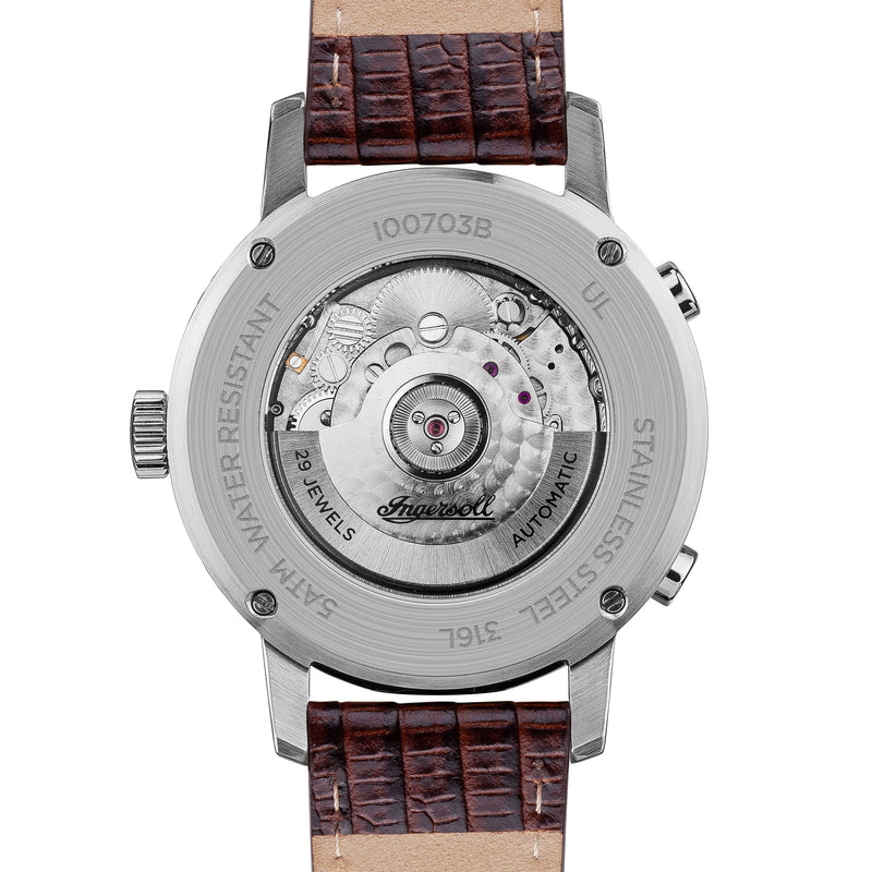 Ingersoll Grafton Automatic Brown Watch