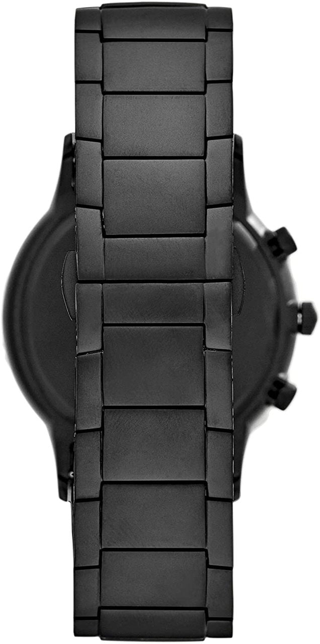 Emporio Armani Men's Chronograph Watch with Black Mother of Pearl AR11275
