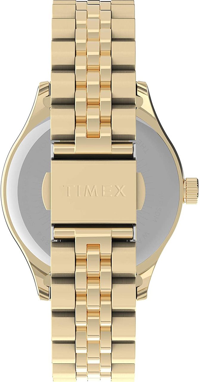 Timex Waterbury Neon 34mm Stainless Steel Bracelet Watch