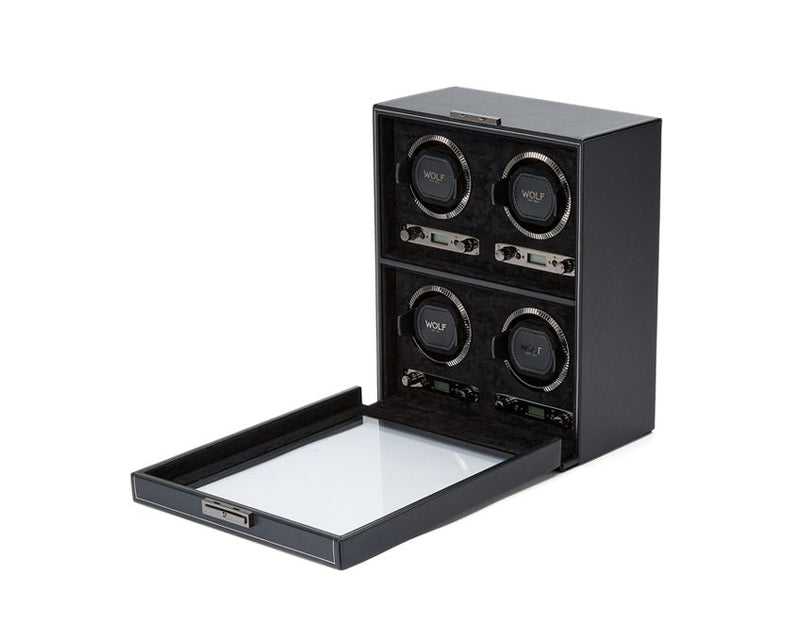 Wolf British Racing 4 Piece Watch Winder 793002