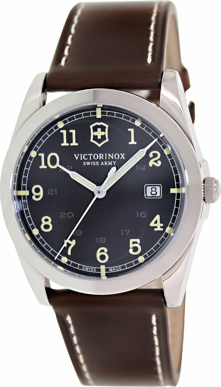 Victorinox Swiss Army Infantry Black Dial Mens Watch