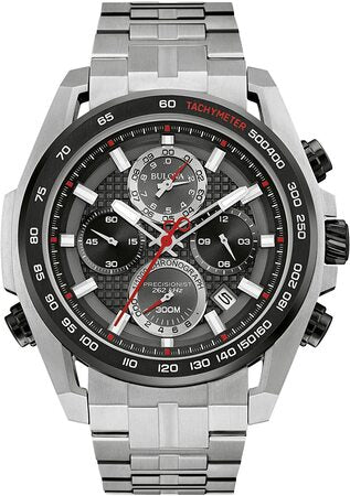 Bulova Precisionist Chronograph Mens Watch 98B270