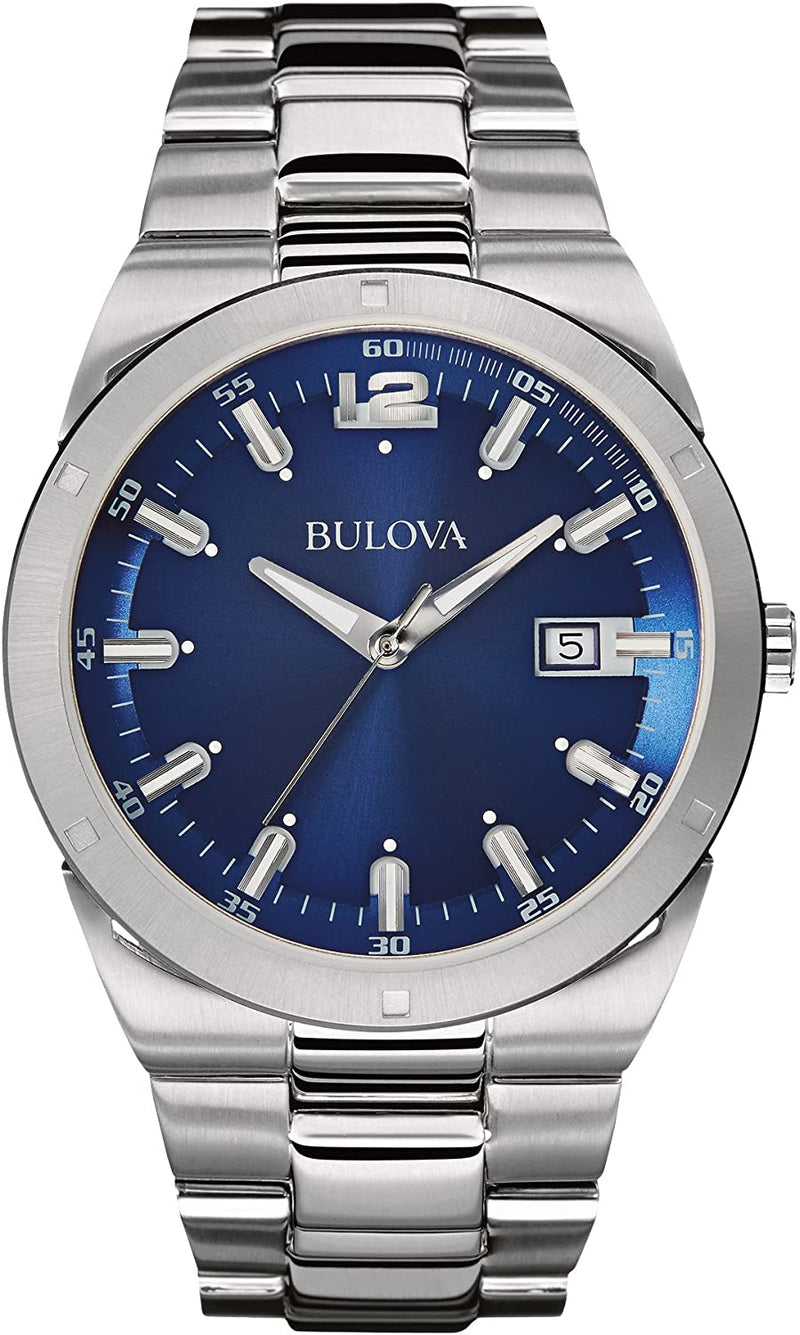 Bulova Blue Dial Classic Watch 96B220