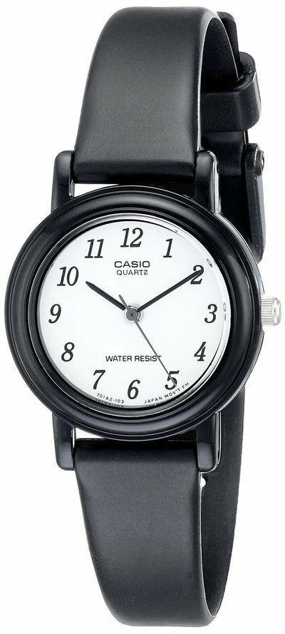 Casio Womens Lq139B-1B Classic Round Analog Watch