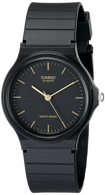 Casio Mens Mq24-1E Black Resin Watch