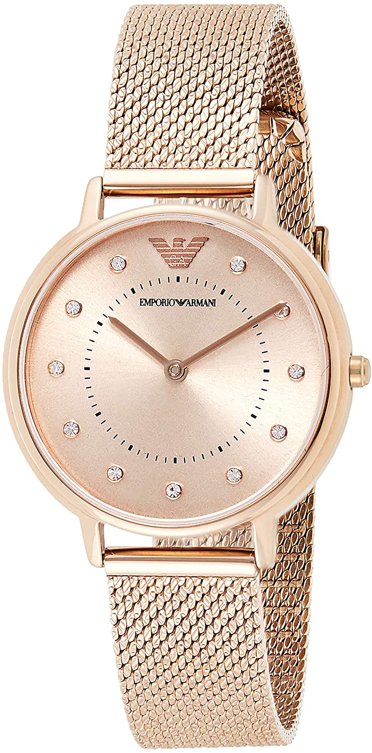 Emporio Armani Rose Gold Elegance Women's Watch SKU AR11129