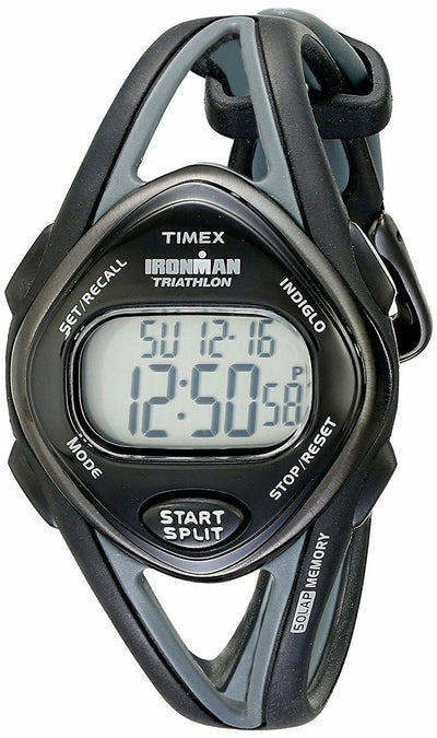 Timex Womens Black Mid-Size Ironman Sleek 50 Classic Watch