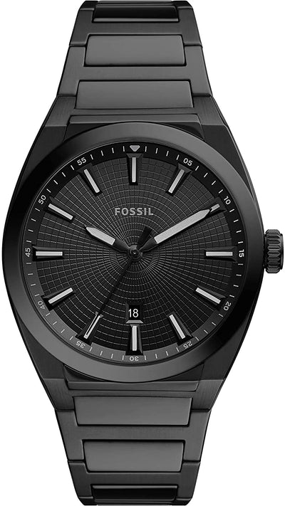 Fossil Everett Black Dial Mens Watch FS5824