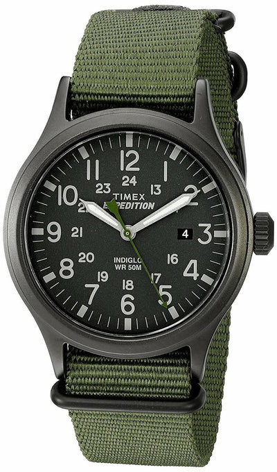 Timex Mens Green Expedition Scout 40 Watch