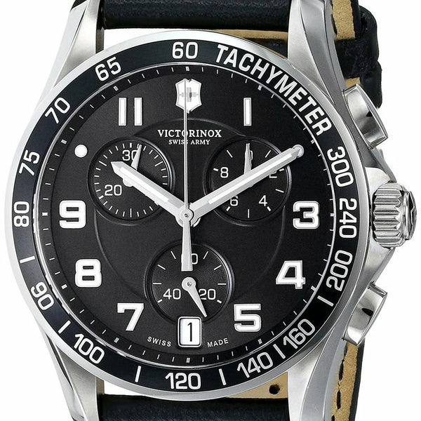 Victorinox Swiss Army Chrono Classic Black Strap Mens Watch