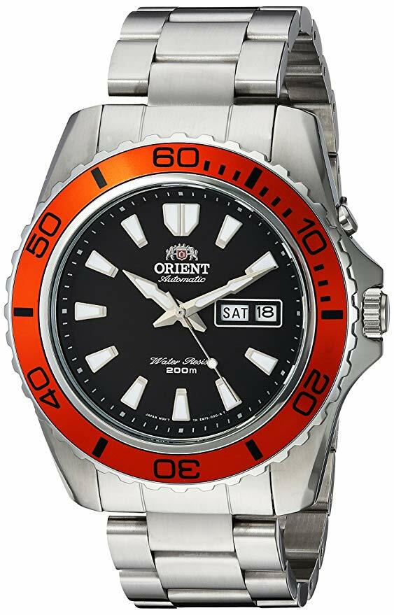 Orient Mako Xl Automatic Black Dial Mens Watch  Fem75004B9