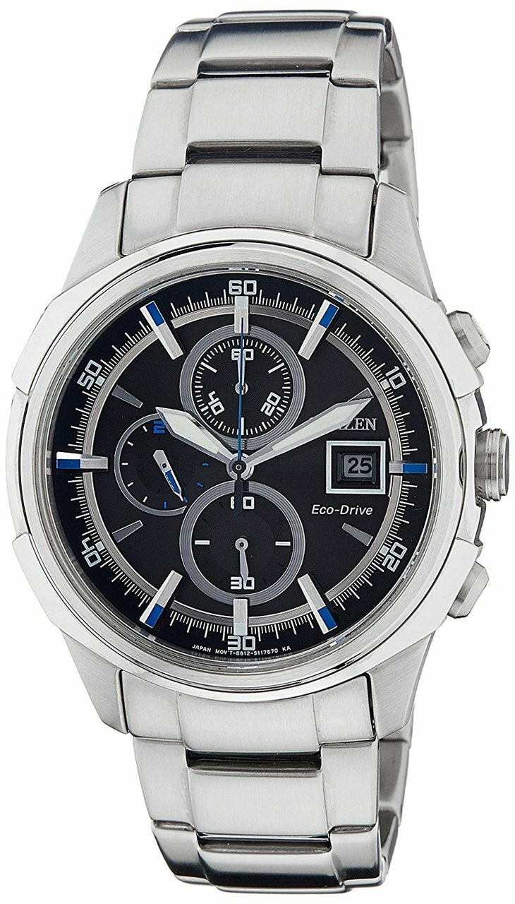 Citizen Eco-Drive Chronograph Ca0370-54E Mens Watch