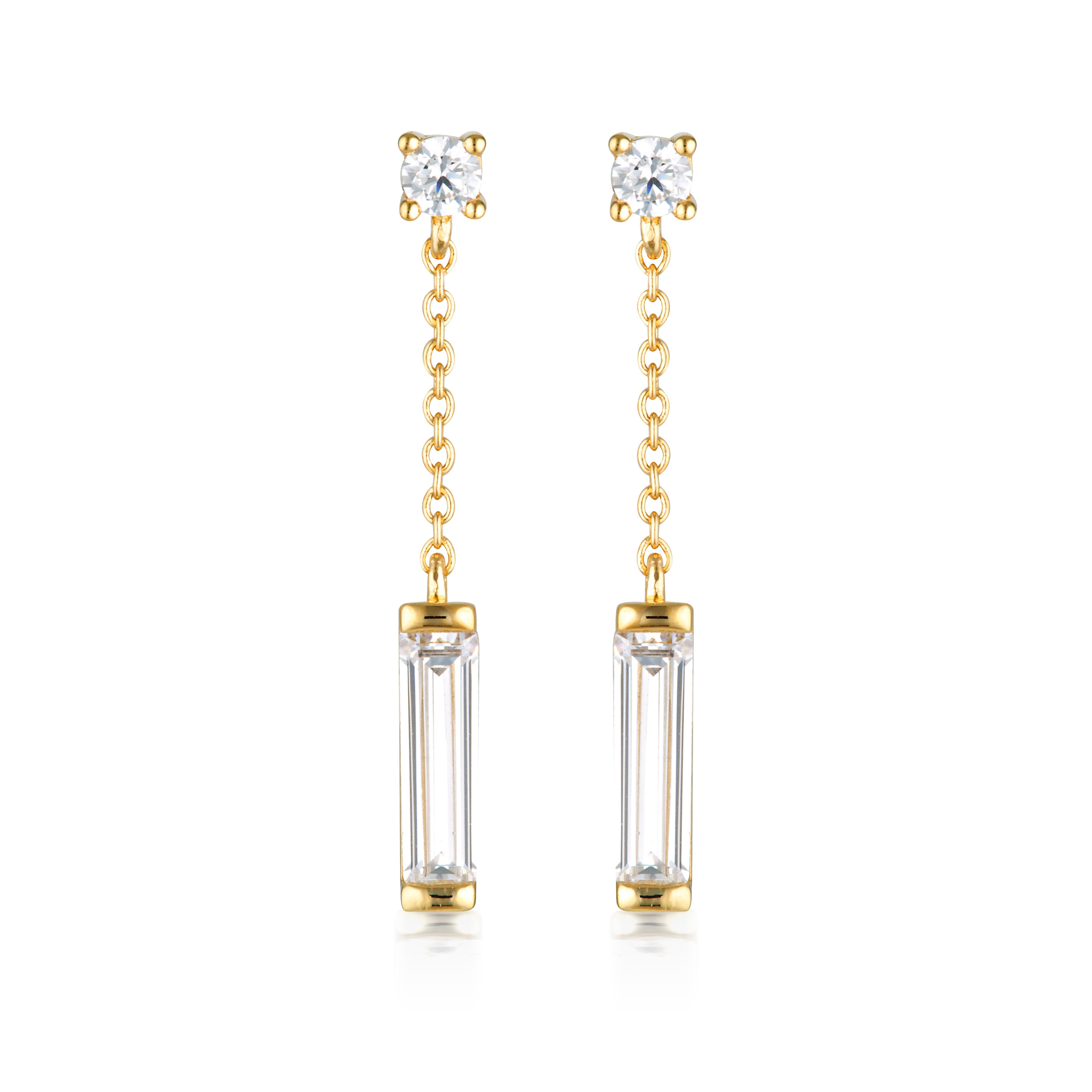 GEORGINI THE LAYERED EDIT TLIETA EARRING GOLD