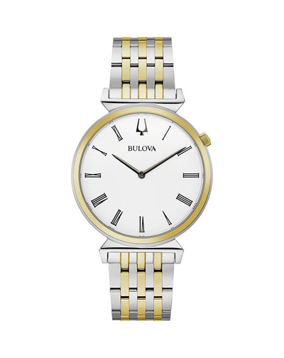 Bulova Two-Tone Mens Classic Watch 98A233