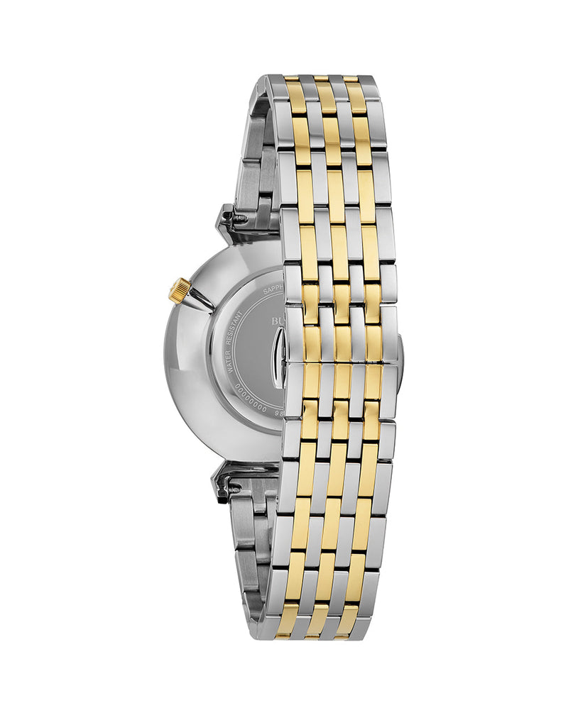 Bulova Two-Tone Mens Classic Watch 98A233