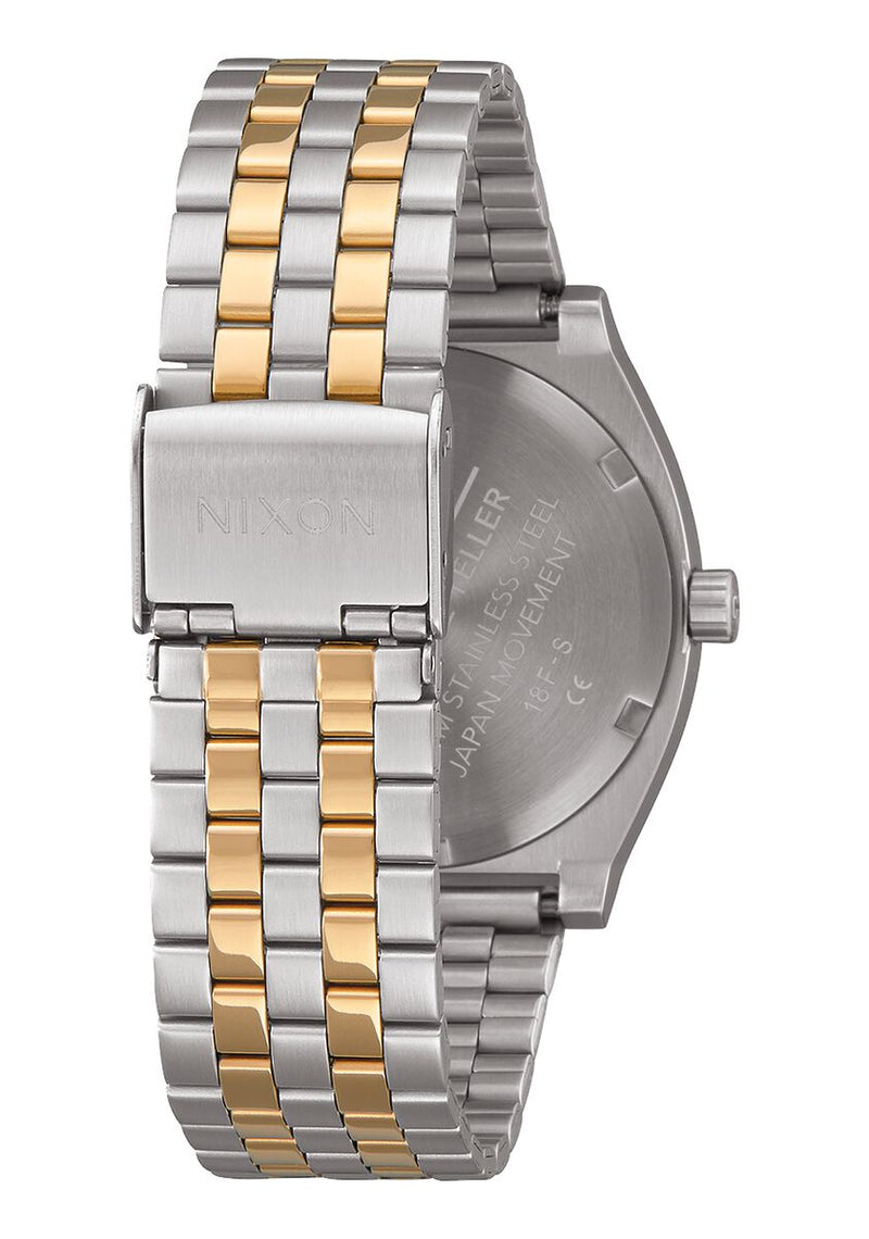 Nixon Time Teller Silver/Gold Men's Watch A045-1921-00