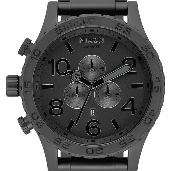 Nixon 51 30 Chrono All Black Men s Watch A083 3086 00 Watch Direct