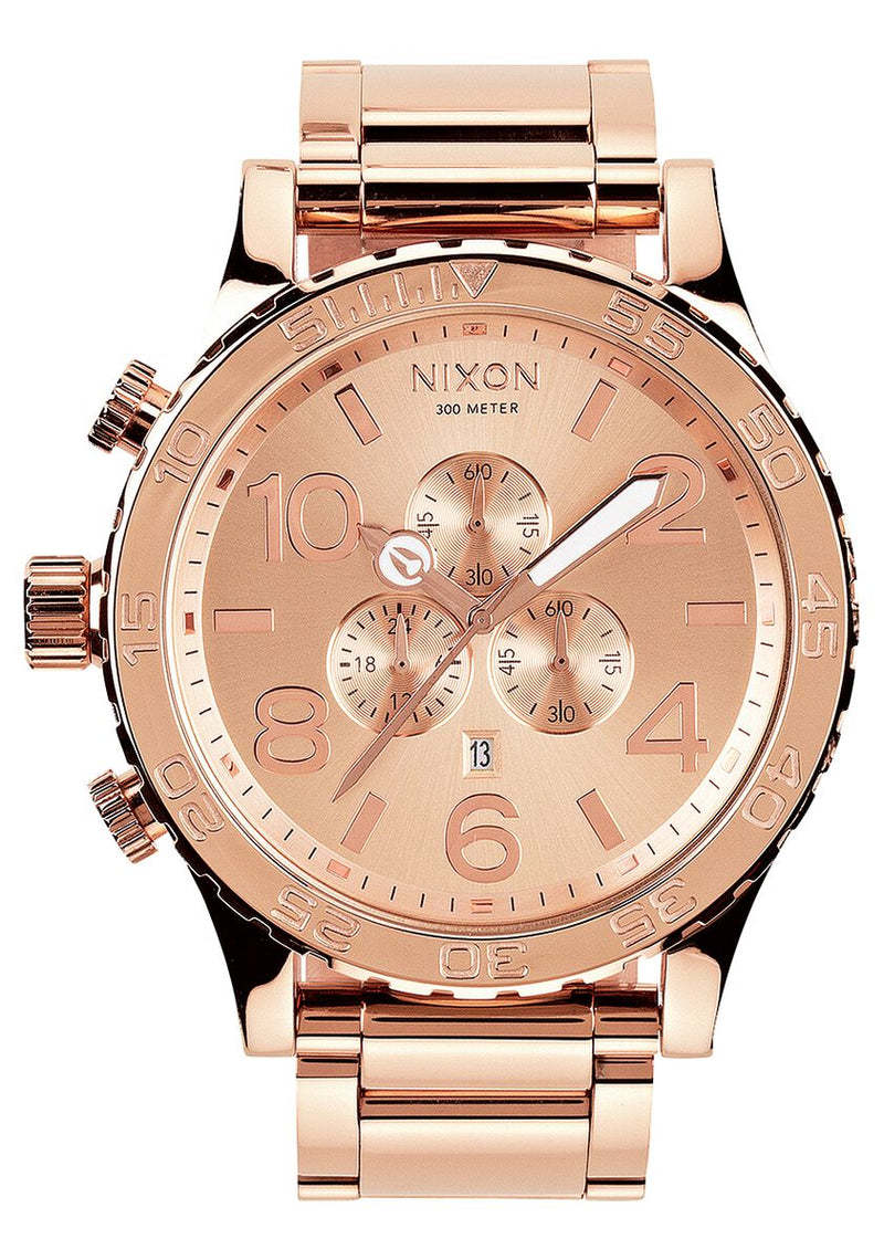 Nixon 51-30 Chrono All Rose Gold Watch A083-897-00