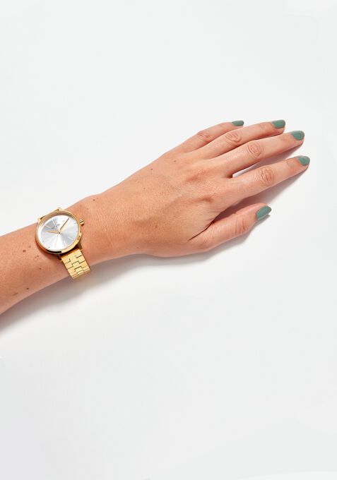 Nixon Kensington Gold Dial and Case Womens Watch A099-508-00