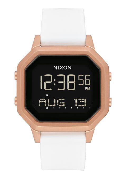 Nixon Siren SS Rose Gold / White Women's Watch A1211-1045-00