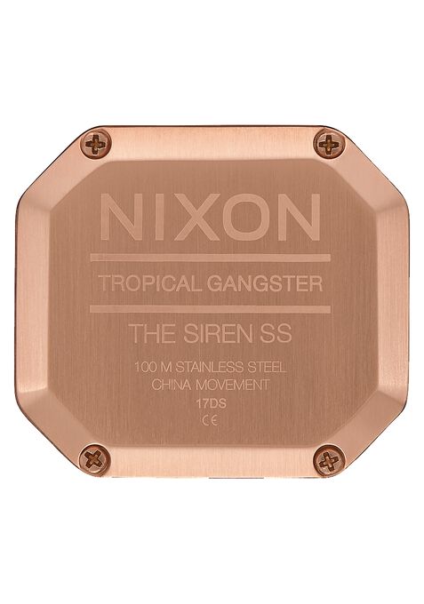Nixon Siren SS Rose Gold / White Women's Watch A1211-1045-00