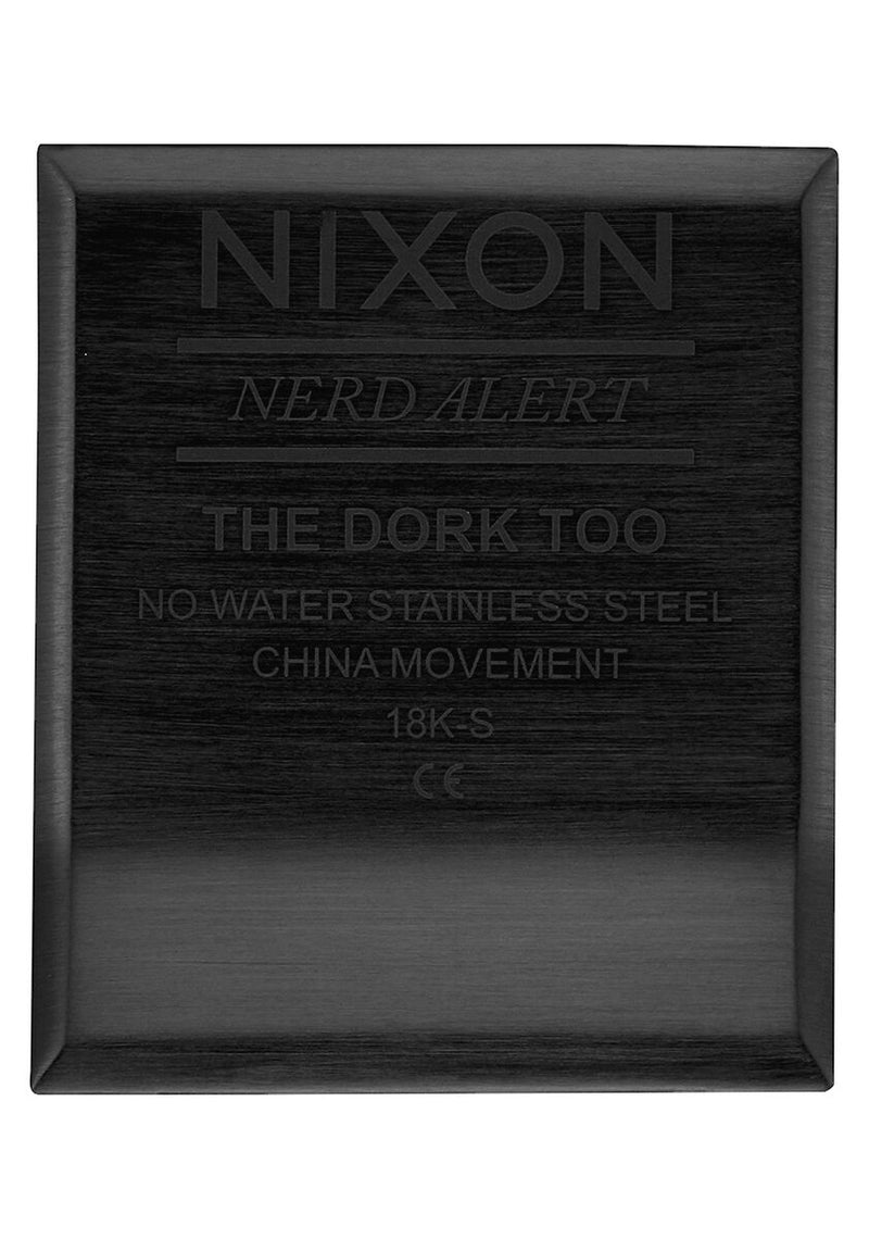 Nixon Black Dork Too Watch A1266-001-00