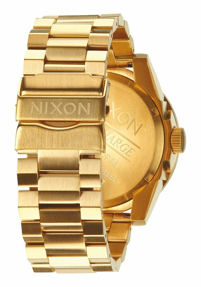 Nixon Corporal Stainless Steel And Green Watch A346-3416-00