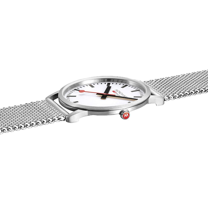 Mondaine Simply Elegant White Dial Mens Watch A638.30350.16SBZ