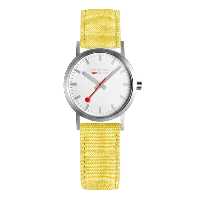 Mondaine Official Swiss Railways Classic: Petite Silver Case A658.30323.17SBE