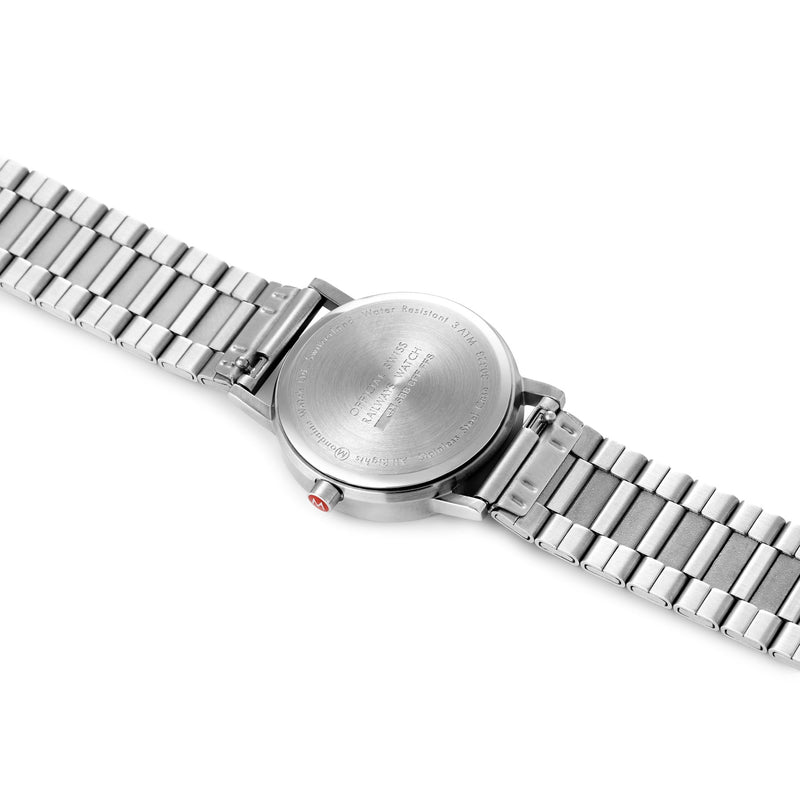 Mondaine Official Classic 36mm Silver Stainless Steel Watch A660.30314.16SBJ