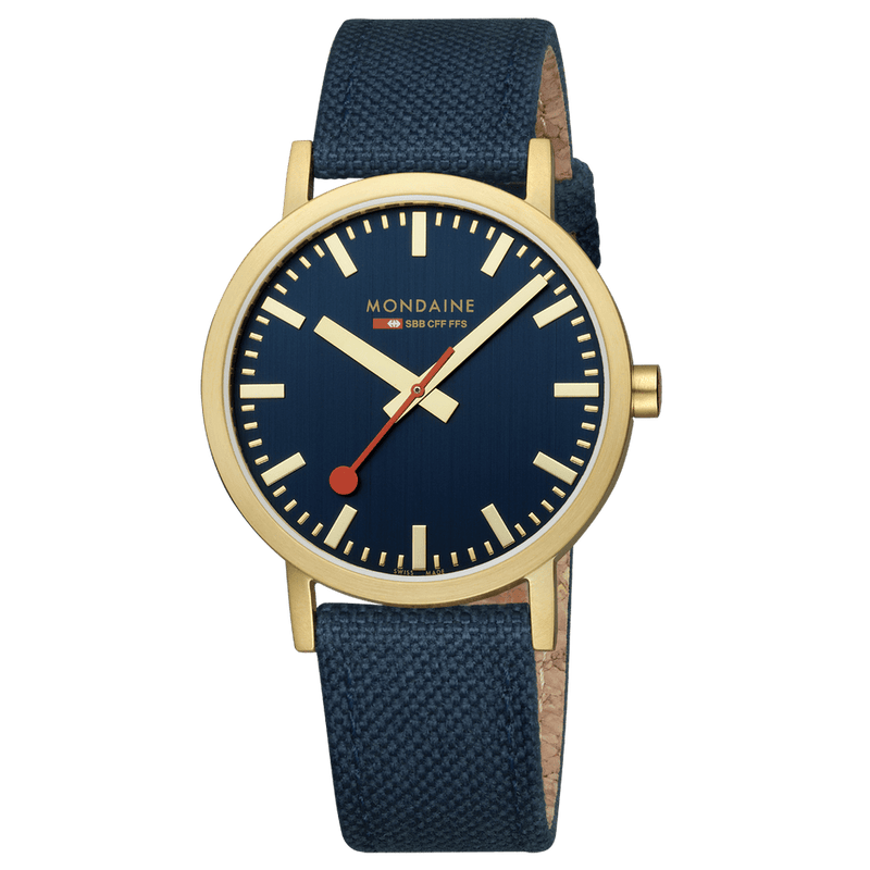 Mondaine Classic Deep Ocean Blue Watch A660.30360.40SBQ