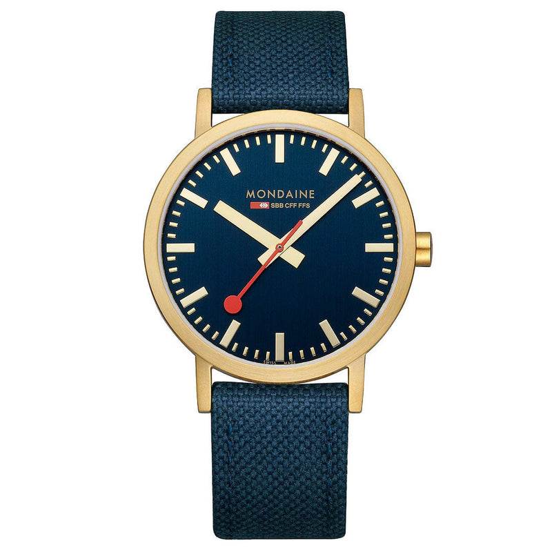 Mondaine Classic Deep Ocean Blue Watch A660.30360.40SBQ