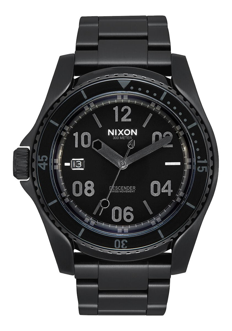 Nixon Descender Watch Black Men's Watch A959-1147-00