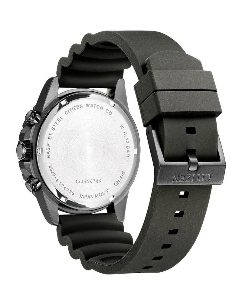 Citizen Quartz Black Chronograph Men's Watch AI5005-13E