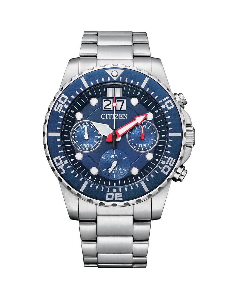 Citizen Blue Dial Quartz  Chronograph Men's Watch AI7001-81L