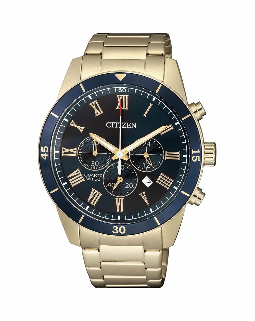 Citizen Gold Tone Chronograph Watch AN8169-58L