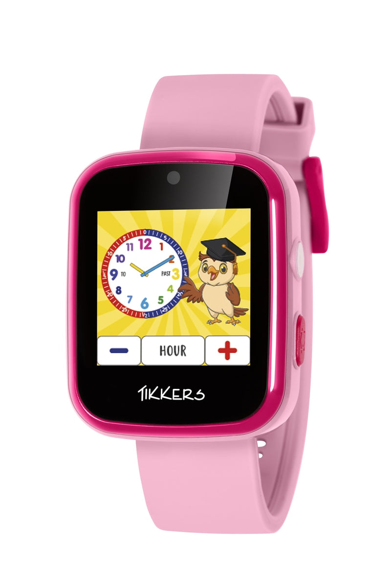 Tikkers Interactive Pink Smart Watch for Kids TK1084PNK