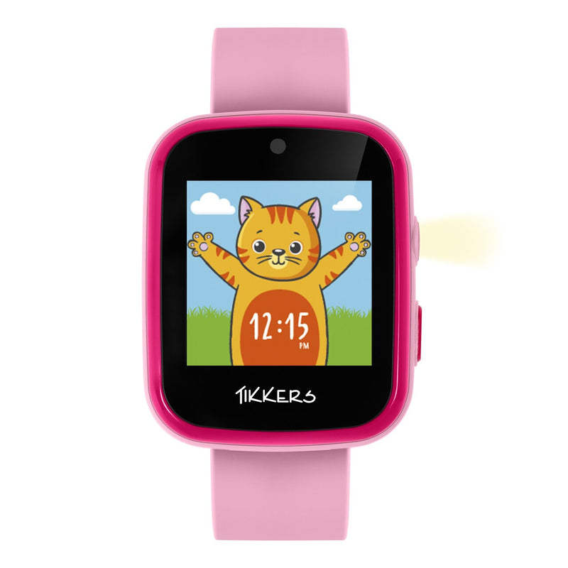 Tikkers Interactive Pink Smart Watch for Kids TK1084PNK