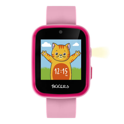 Tikkers Interactive Pink Smart Watch for Kids TK1084PNK