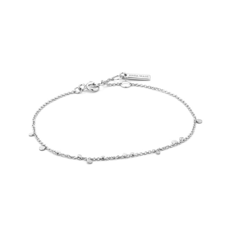 Ania Haie Geometry Mixed Discs Bracelet - Silver